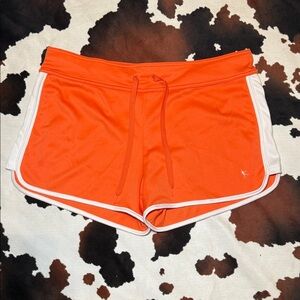 Danskin Now Orange Athletic Shorts Size Large